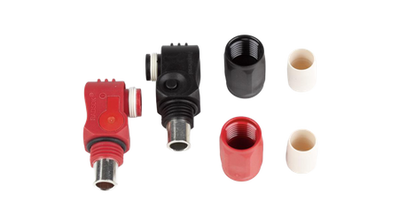SurLok connector kit - 120A (black + red)