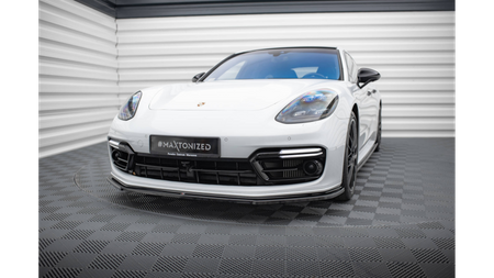 Splitter Porsche Panamera GTS 971 Front Gloss Black