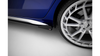 Side Skirts Audi A3 S-Line S3 8Y Facelift Street Pro Black + Gloss Flaps