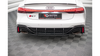 Diffuser Audi RS6 RS7 C8 Rear Street Pro Black