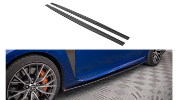 Diffuser Lexus GS F IV Facelift Side Skirts Street Pro Black-Red