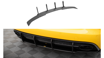 Diffuser Audi RS4 B8 Rear Street Pro Red