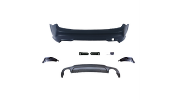 Bumper Mercedes-Benz C W204 C204 Rear with Diffuser