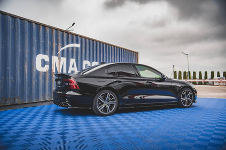 Przedłużenie Spoilera Volvo S60 III R-Design Gloss Black