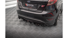 Diffuser Ford Fiesta VII Facelift ST Rear Valance Gloss Black