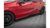 Diffuser Mercedes-Benz A W176 CLA 117 AMG CLA 117 AMG LINE Facelift Side Skirts Gloss Black