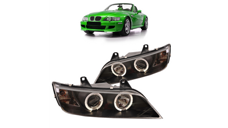 Lights BMW Z3 3 E36 Front Black