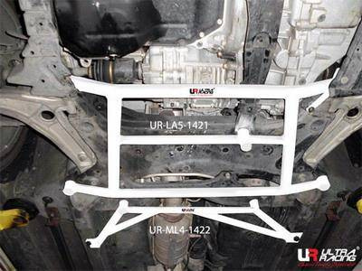 Mitsubishi EVO X UltraRacing 5-point front H-Brace 1421