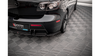 Splitter Mazda 3 I MPS Rear Side Street Pro Black-Red