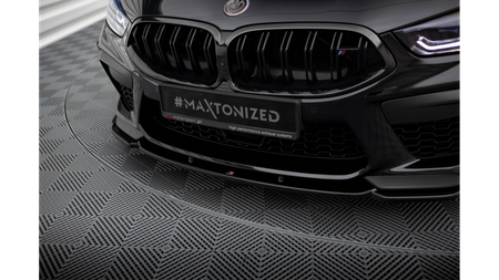 Splitter BMW 8 F93 M-Pack przód v.1 Gloss Black