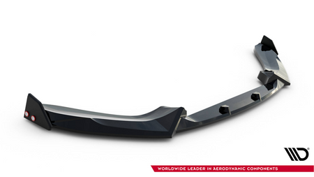 Splitter BMW 1 F20 M-Pack Facelift Front v.5 + Flaps
