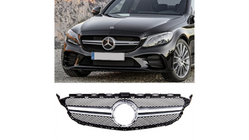 Grill Mercedes-Benz C W205 S205 A205 C205 Facelift Silver A-Type