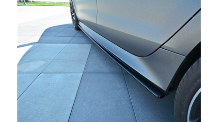 Dokładka Audi RS7 C7 Facelift Progi v.1 Gloss Black