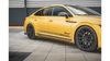 Diffuser Volkswagen Arteon R-Line Side Skirts Racing Black + Gloss Flaps