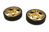 Brian Crower Adjustable Cam Gears - Gold Anodize (Toyota 2JZgte) - Pair BC8830