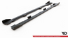 Dokładka Volkswagen Golf VI GTI Progi Racing Black + Gloss Flaps