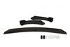Universal front bumper splitter 3cz. Carbon Look