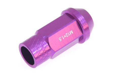 Wheel lug nuts JBR 50mm M12 x1,5 Purple