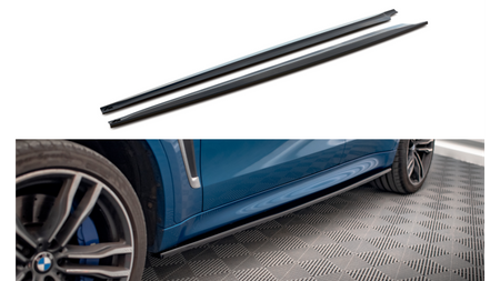 Diffuser BMW X6 F86 M-Pack Side Skirts Gloss Black