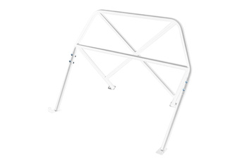 Rollbar skręcana pół klatka BMW 3 E46 Coupe V2 White