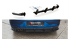 Diffuser Volkswagen Polo VI GTI Rear Valance + Flaps Black Racing Durability