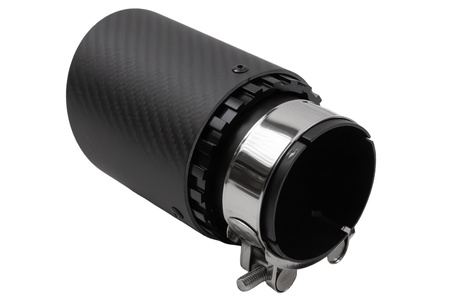 Exhaust Tip 89mm enter 67mm Carbon Matte
