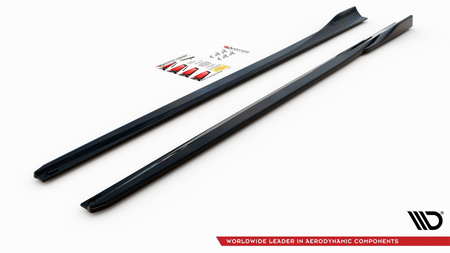 Diffuser Ford Focus IV ST ST-Line Side Skirts v.4 Gloss Black