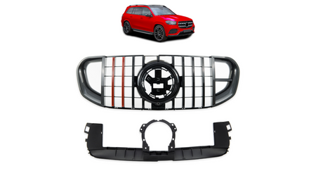 Grill Mercedes-Benz GLS X167 GT-R Carbon Look