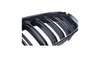 Grill BMW 6 F13 F12 F06 podwójne żeberka Gloss Black