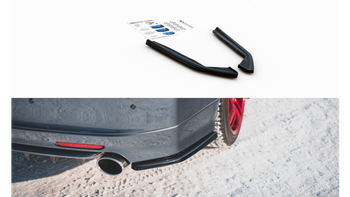 Splitter Honda Accord VII Type-S Rear Side v.2 Gloss Black