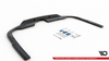 Splitter Audi A6 C8 S-Line Avant Rear Central with Diffuser Gloss Black