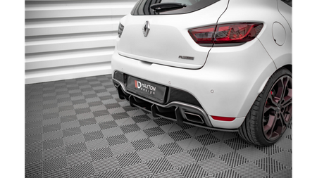 Dyfuzor Renault Clio RS IV Tył Street Pro Black-Red