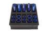 Forged wheel lug nuts D1Spec HEX Alu 1,5 blue