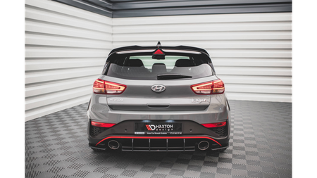 Splitter Hyundai I30 III Facelift N Tył Boczne Street Pro Black-Red