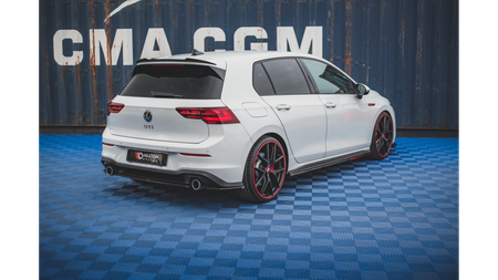 Przedłużenie Spoilera Volkswagen Golf 8 GTI R v.1 Gloss Black