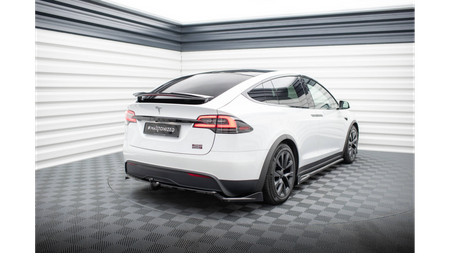 Splitter Tesla Model X Facelift Rear Central with Diffuser