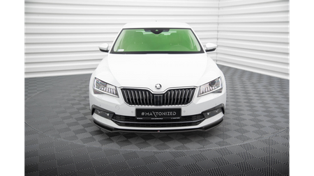 Splitter Skoda Superb III Front v.2 Gloss Black