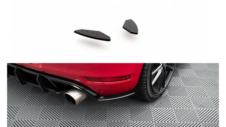 Splitter Volkswagen Golf VI GTI Tył Boczne Racing Durability Black-Red