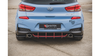 Splitter Hyundai I30 III N Rear Side Racing Durability Black-Red