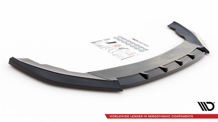 Splitter Seat Leon FR IV Front v.1 Gloss Black