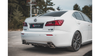 Diffuser Lexus IS II F Rear Valance Gloss Black