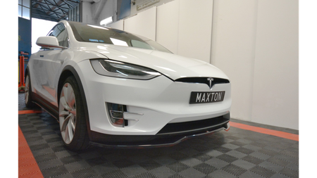 Splitter Tesla Model X Front v.2 Gloss Black