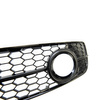 Fog Light Covers Audi A6 C6 Gloss Black