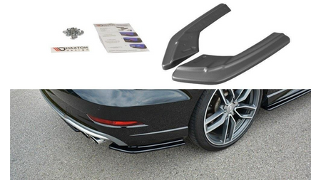 Splitter Audi A3 8V Facelift Tył Gloss Black