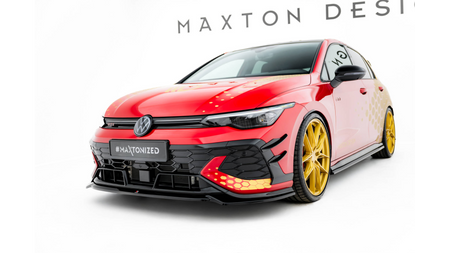 Splitter Volkswagen Golf GTI Clubsport Mk8 Facelift Przód v.4
