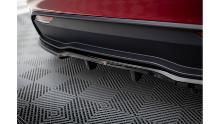 Splitter Tesla Model 3 Project Highland Rear Central with Diffuser v.2