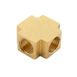 Female connector 1/4 BSP Brass
