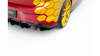 Splitter Volkswagen Golf GTI Clubsport Mk8 Tył Boczne Street Pro Facelift Black