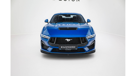 Splitter Ford Mustang GT Mk7 Przód Street Pro Black-Red