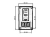 Battery test panel